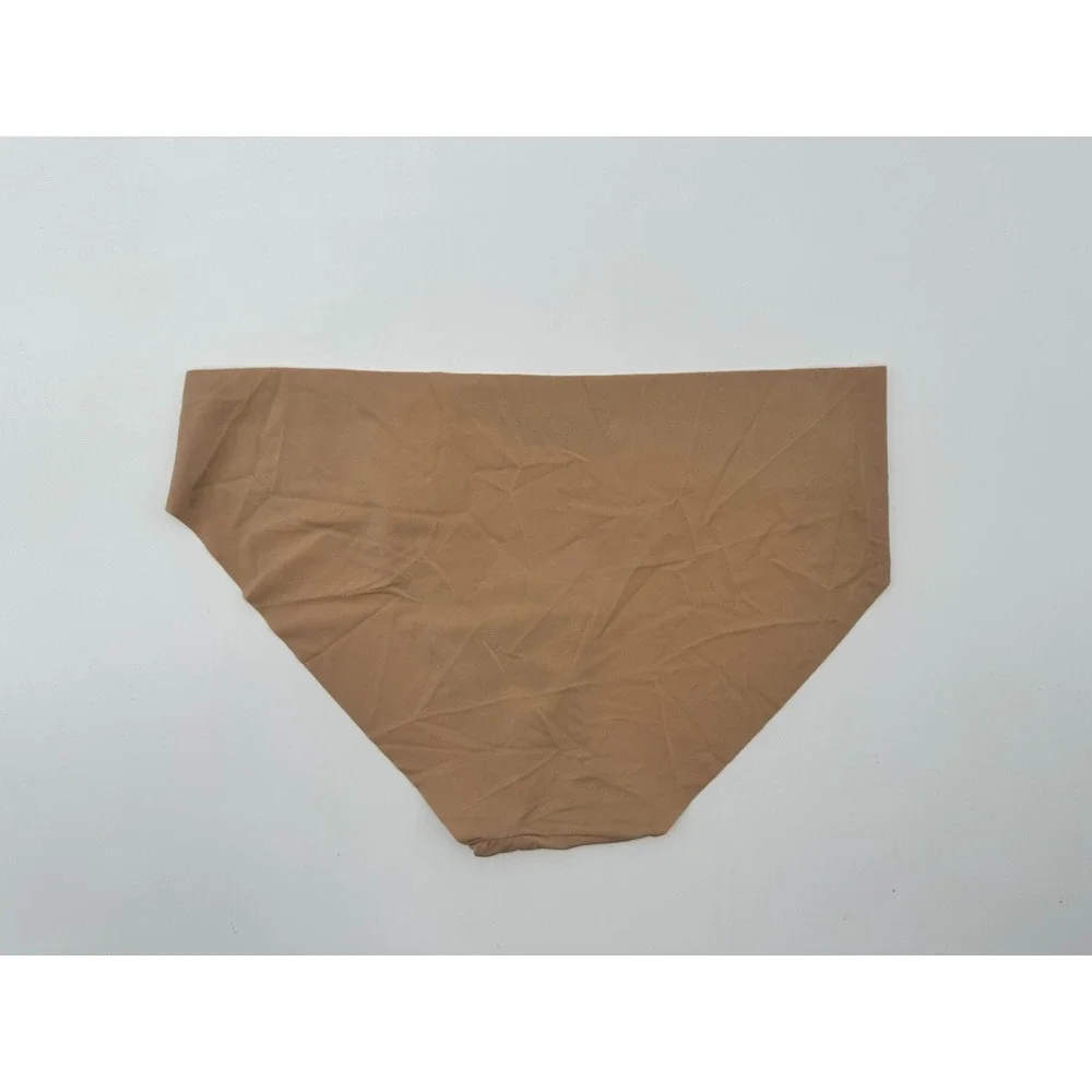 Auden Invisible Edge No Show Bikini Underwear NWT Medium Pearl Tan‎